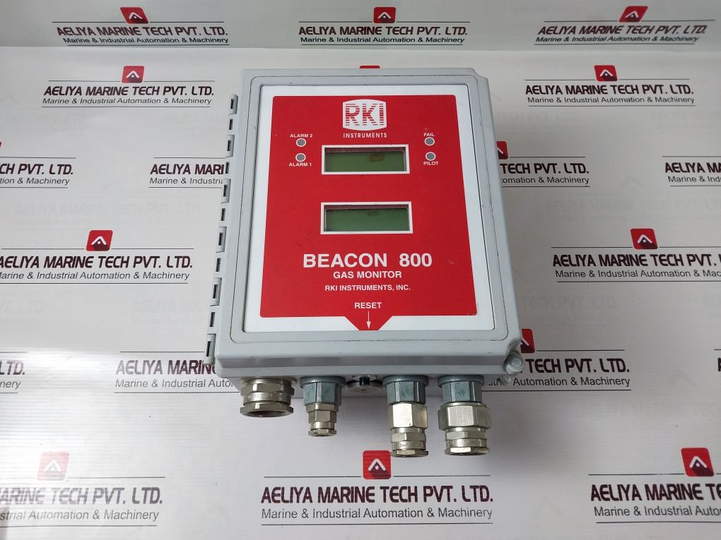 Rki Instruments Beacon 800 8-channel Oxygen Gas Monitor Controller