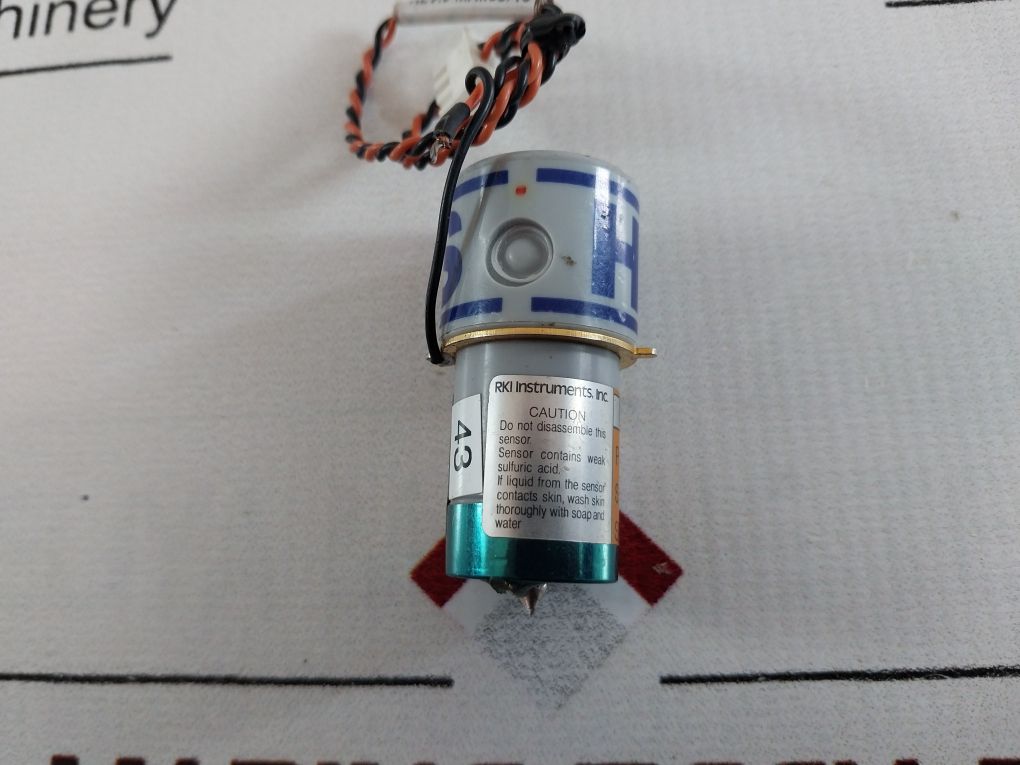 Rki Instruments Es-87A Oxygen Sensor 65-2035Rk