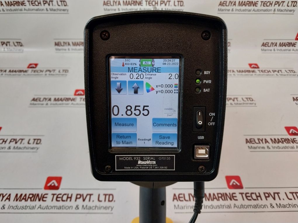 Roadvista 932 Field Retroreflectometer Kit