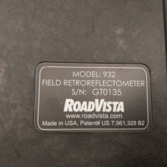 Roadvista 932 Field Retroreflectometer Kit