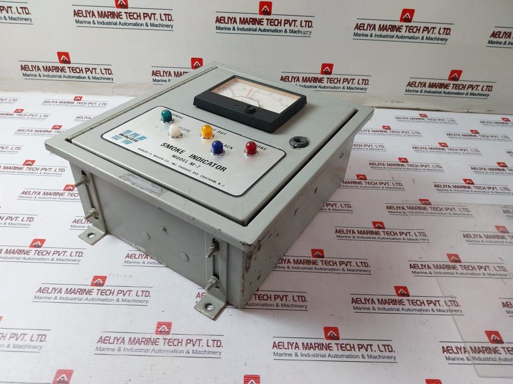 Robert H.Wager Vm-7 Simpson Photoelectric Smoke Indicator 121-c0007