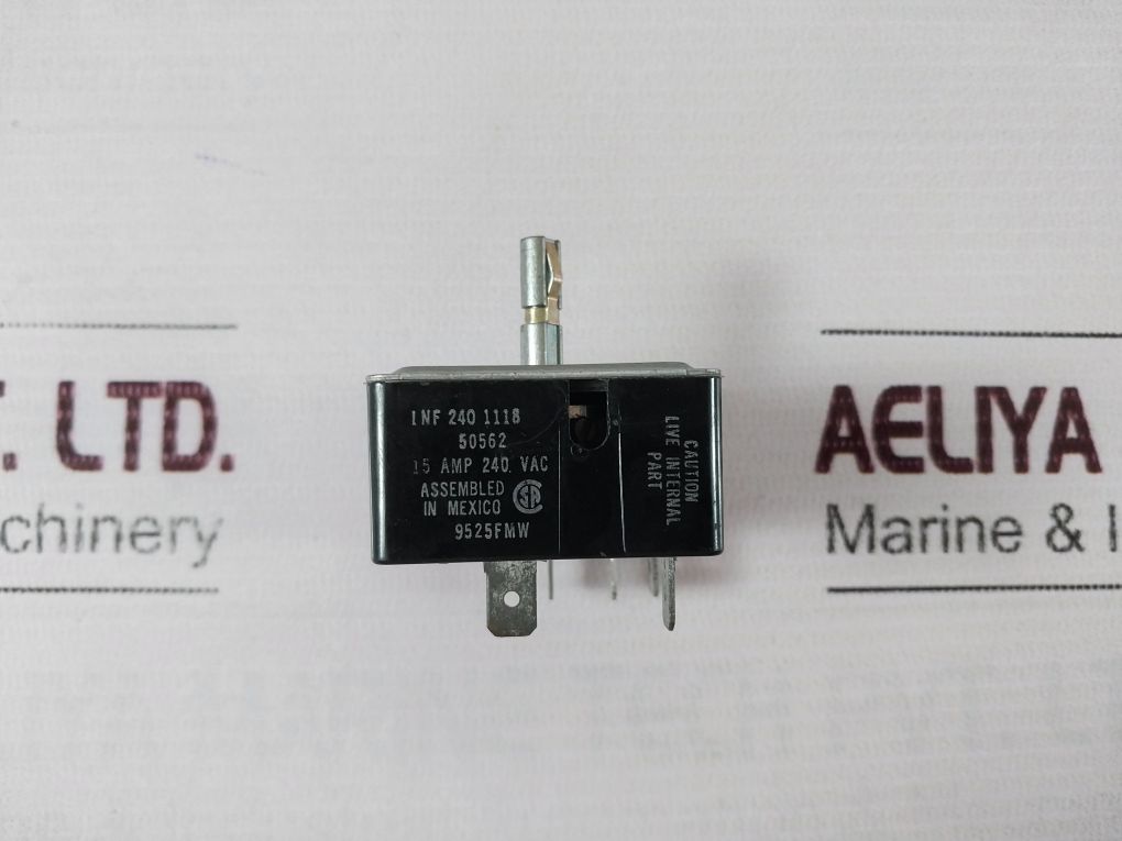 Robertshaw Inf 240 1118 Infinite Switch 15Amp 240 Vac