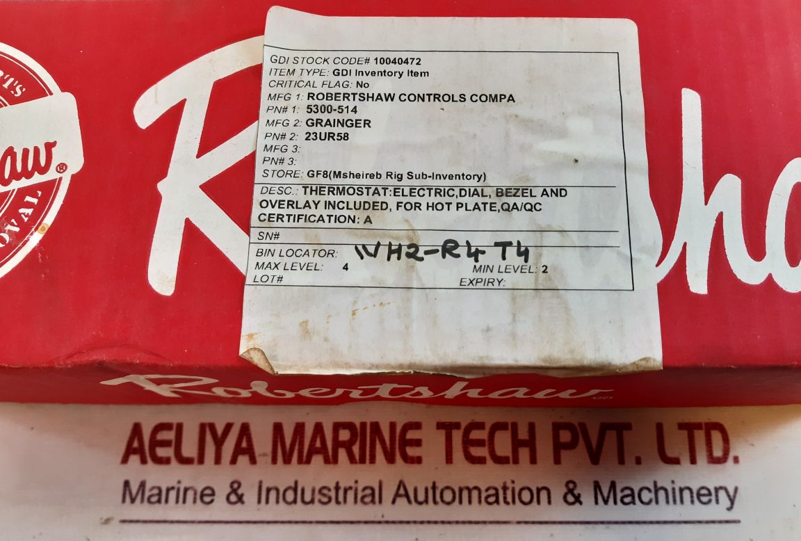 Robertshaw Knp-13-48 Thermostat 5300-61H