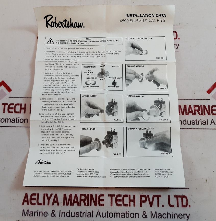 Robertshaw Knp-13-48 Thermostat 5300-61H