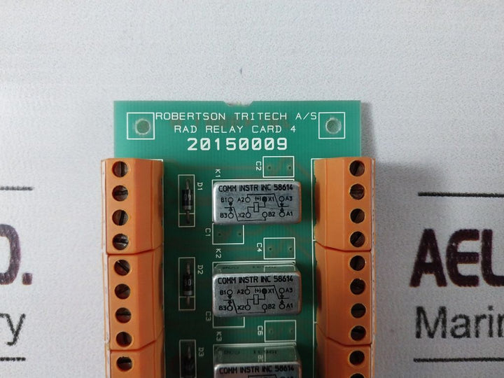 Robertson Tritech 20150009 Rad Relay Card 20149951 B