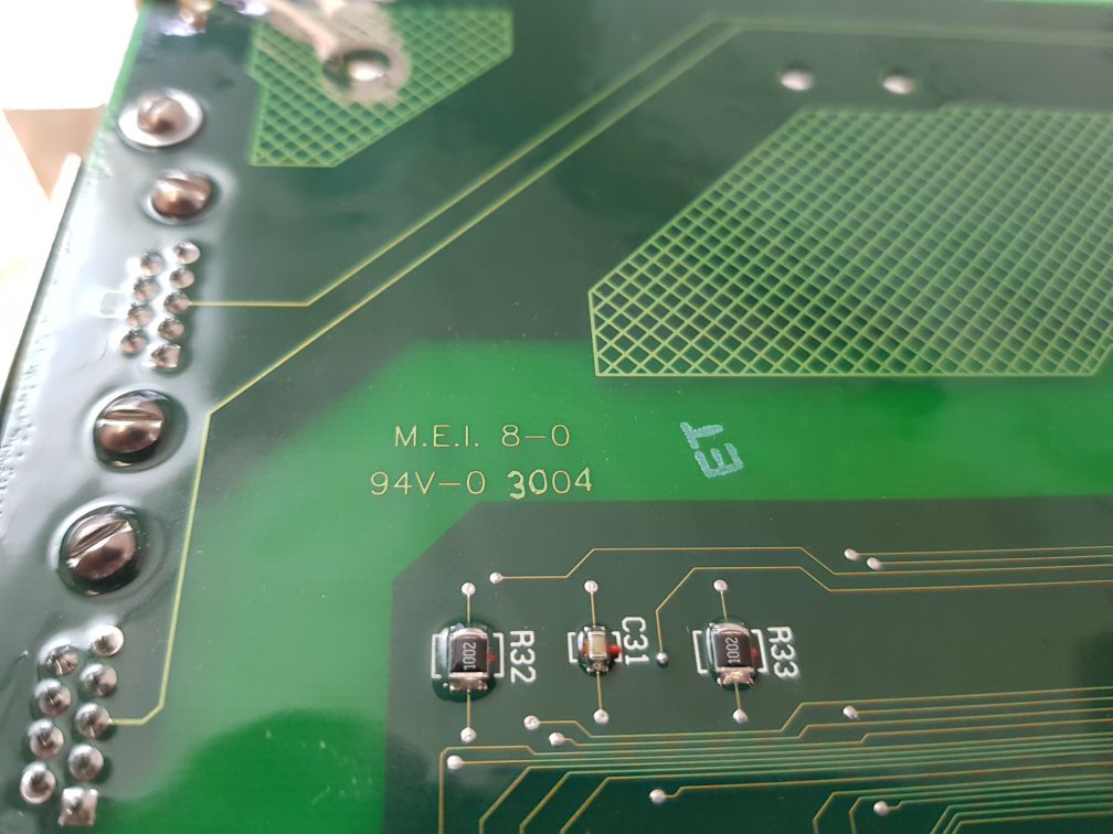 Robicon 461F11.00 Rev D Medium Voltage Pcb