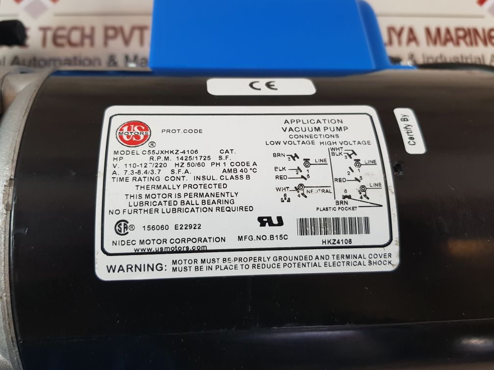 Robinair 15121A High Performance Vacuum Pump C55Jxhkz-4106
