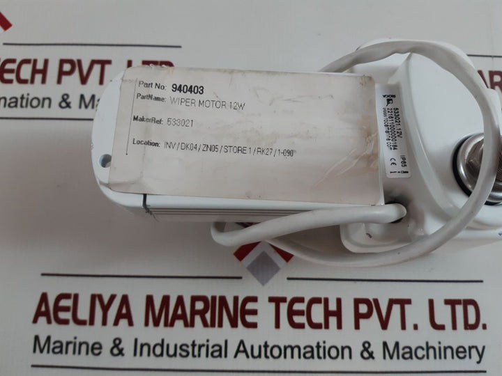 Roca 533021 Boat Windscreen Wiper Motor