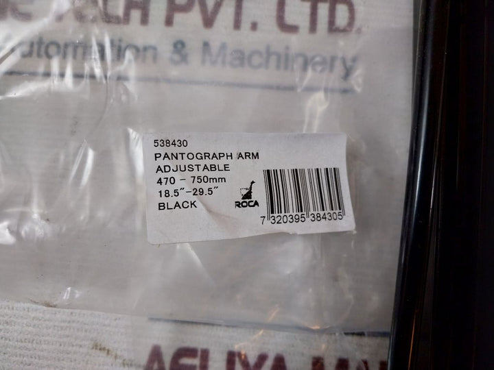 Roca 538430 Wiper Arm 470-750Mm