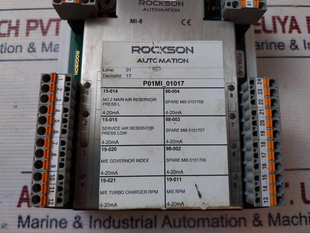 Rockson Automation Mi-8 Controller Module