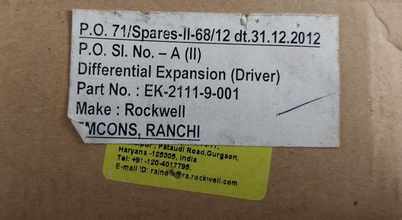 Rockwell Ek-2111-9-001