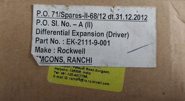 Rockwell Ek-2111-9-001