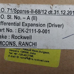 Rockwell Ek-2111-9-001