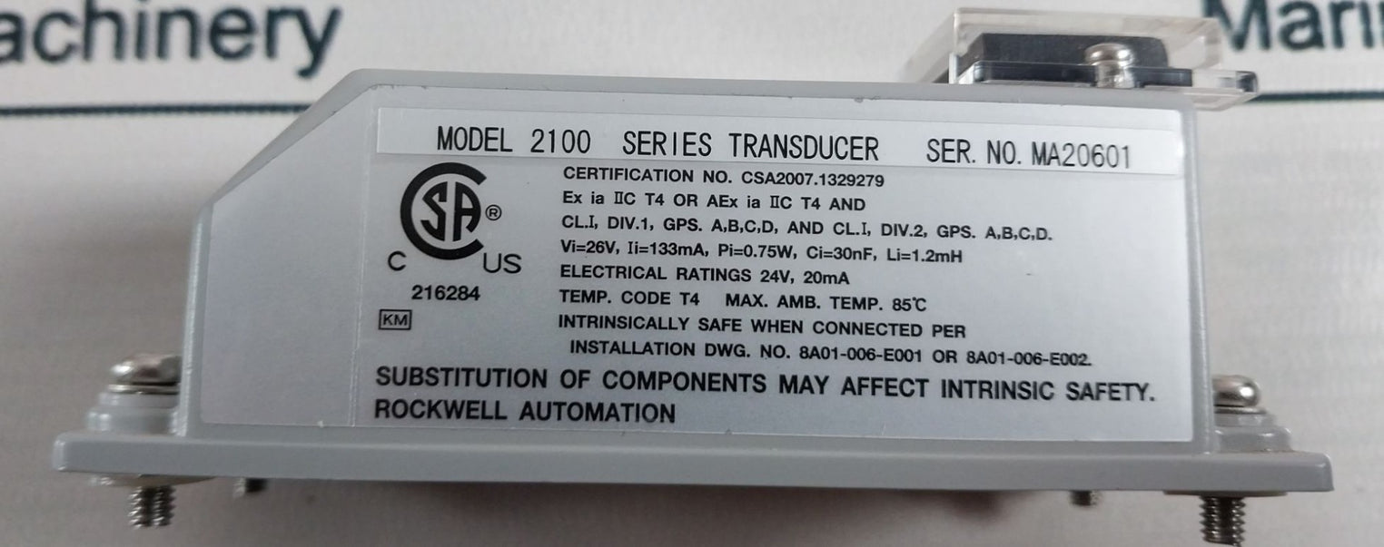 Rockwell Ek-2111-9-001