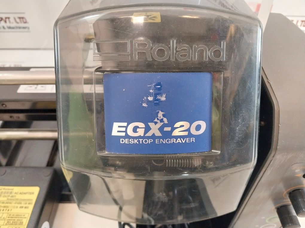Roland Egx-20 Desktop Rotary Engraver Dcp-801, E218927 Meiko Kdv 80