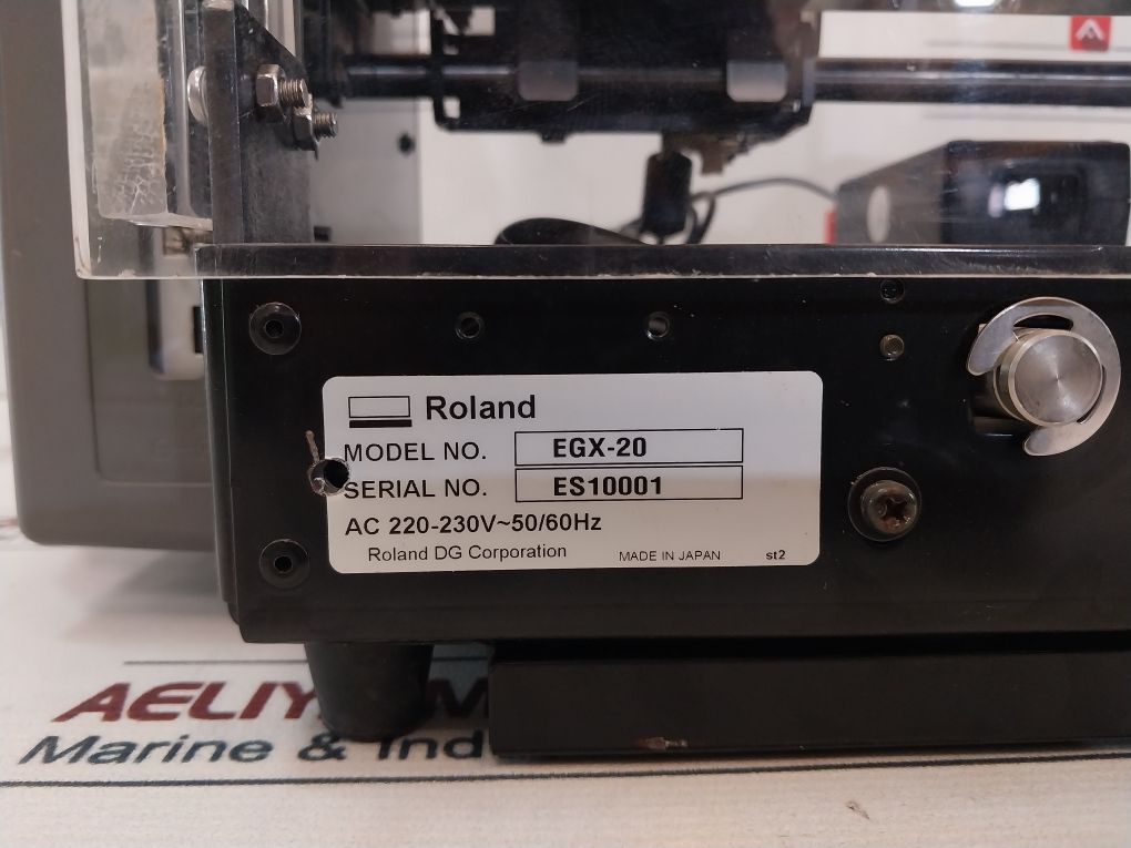 Roland Egx-20 Desktop Rotary Engraver Dcp-801, E218927 Meiko Kdv 80