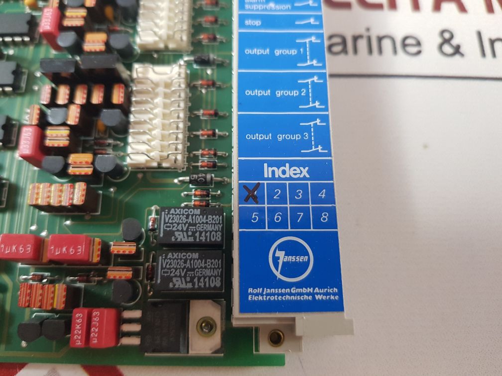 Rolf Janseen Bm 0624 Pcb Card
