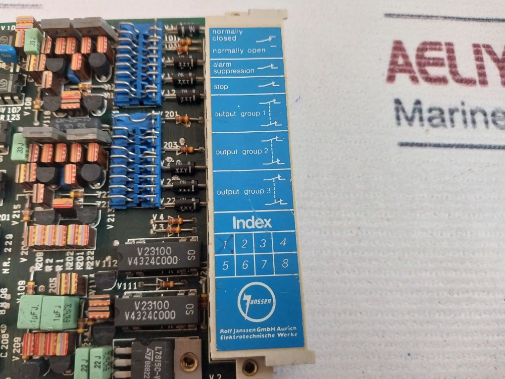 Rolf Janssen Bm 06 Pcb Card 229