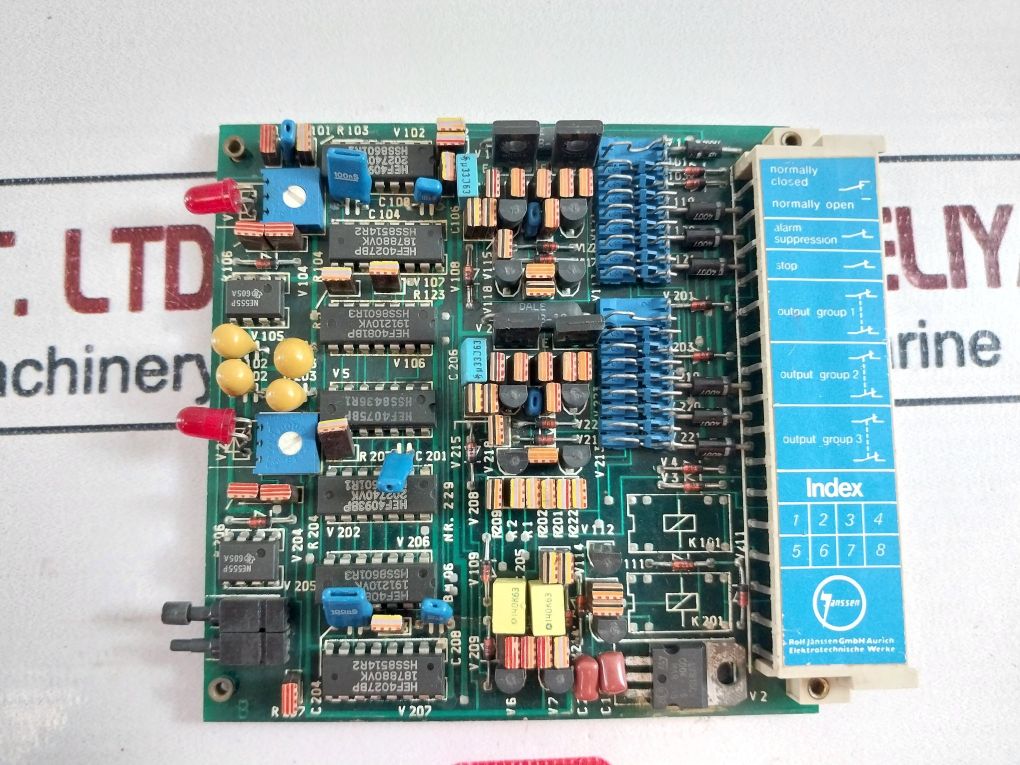 Rolf Janssen Bm 6 Printed Circuit Board