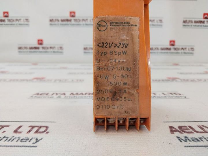 Rolf Janssen Bspw Relay Module 50Hz
