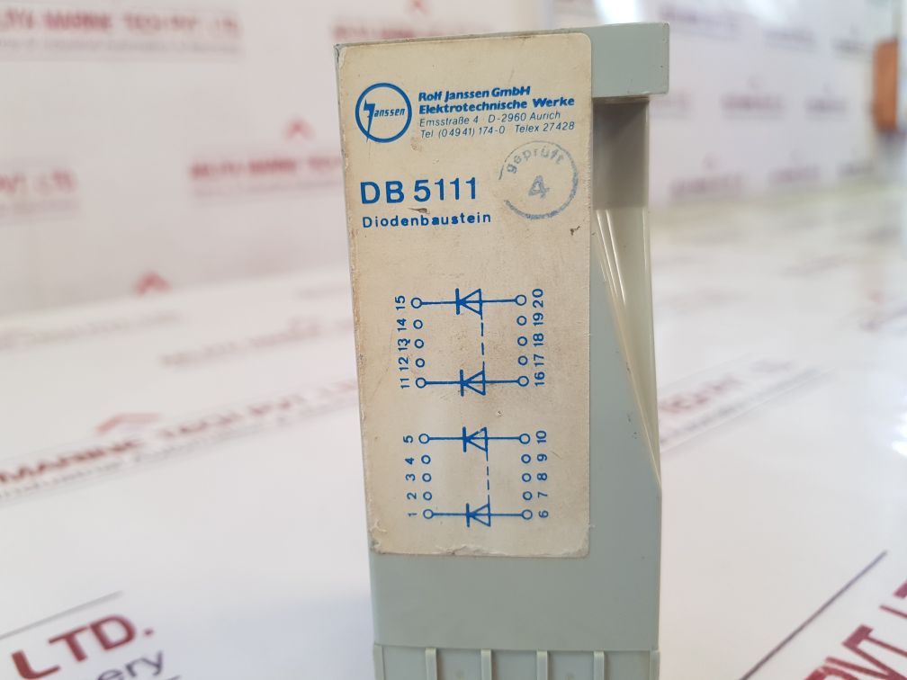 Rolf Janssen Db 5111 Diode Module