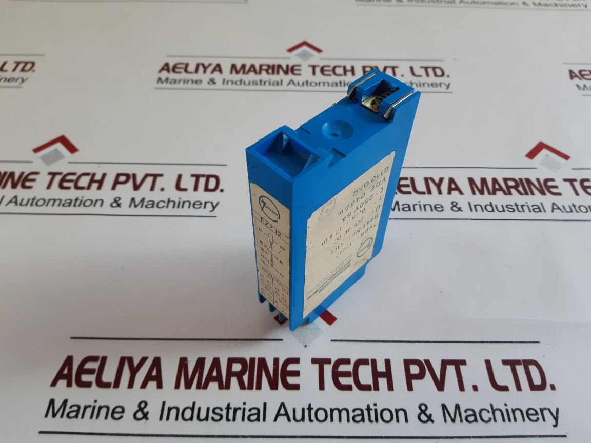 Rolf Janssen Ezz12 Time Delay Relay, T – 0,1S- 12 Min