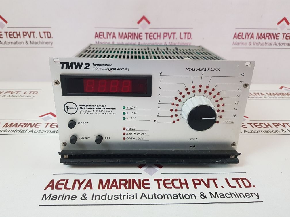 Rolf Janssen Tmw 2 Temperature Monitoring And Warning