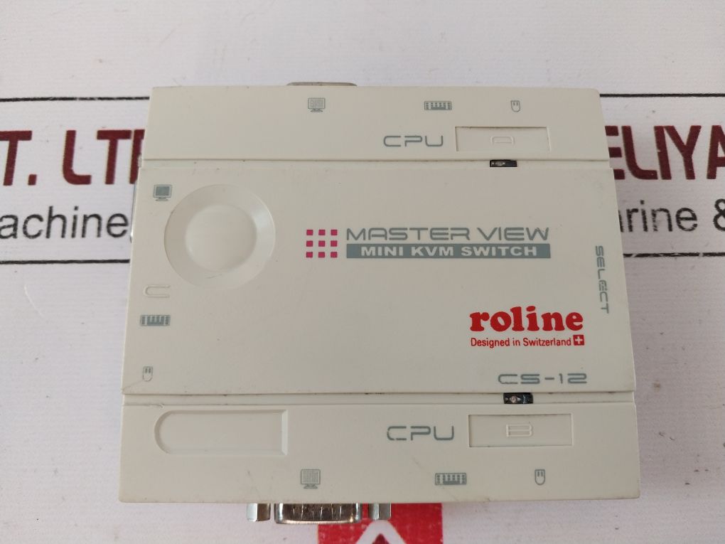 Master View Cs-12 Mini Kvm Switch