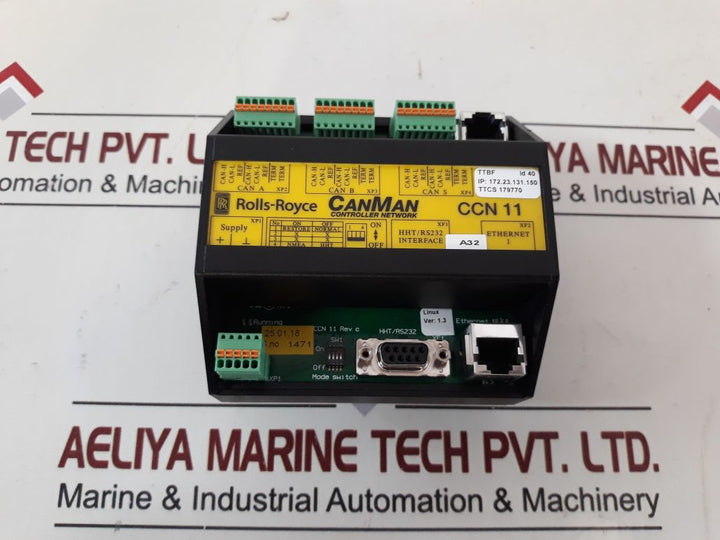 Rolls-royce Canman Ccn 11 Controller Network
