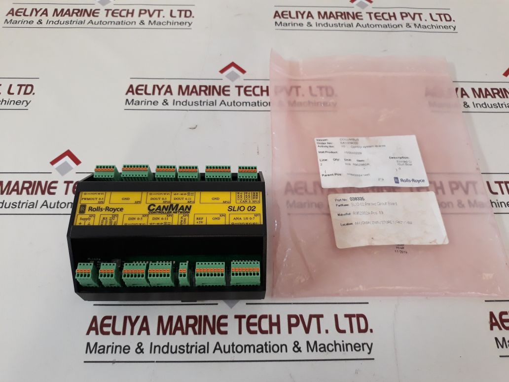 Rolls-royce Canman Slio 02 Controller Network
