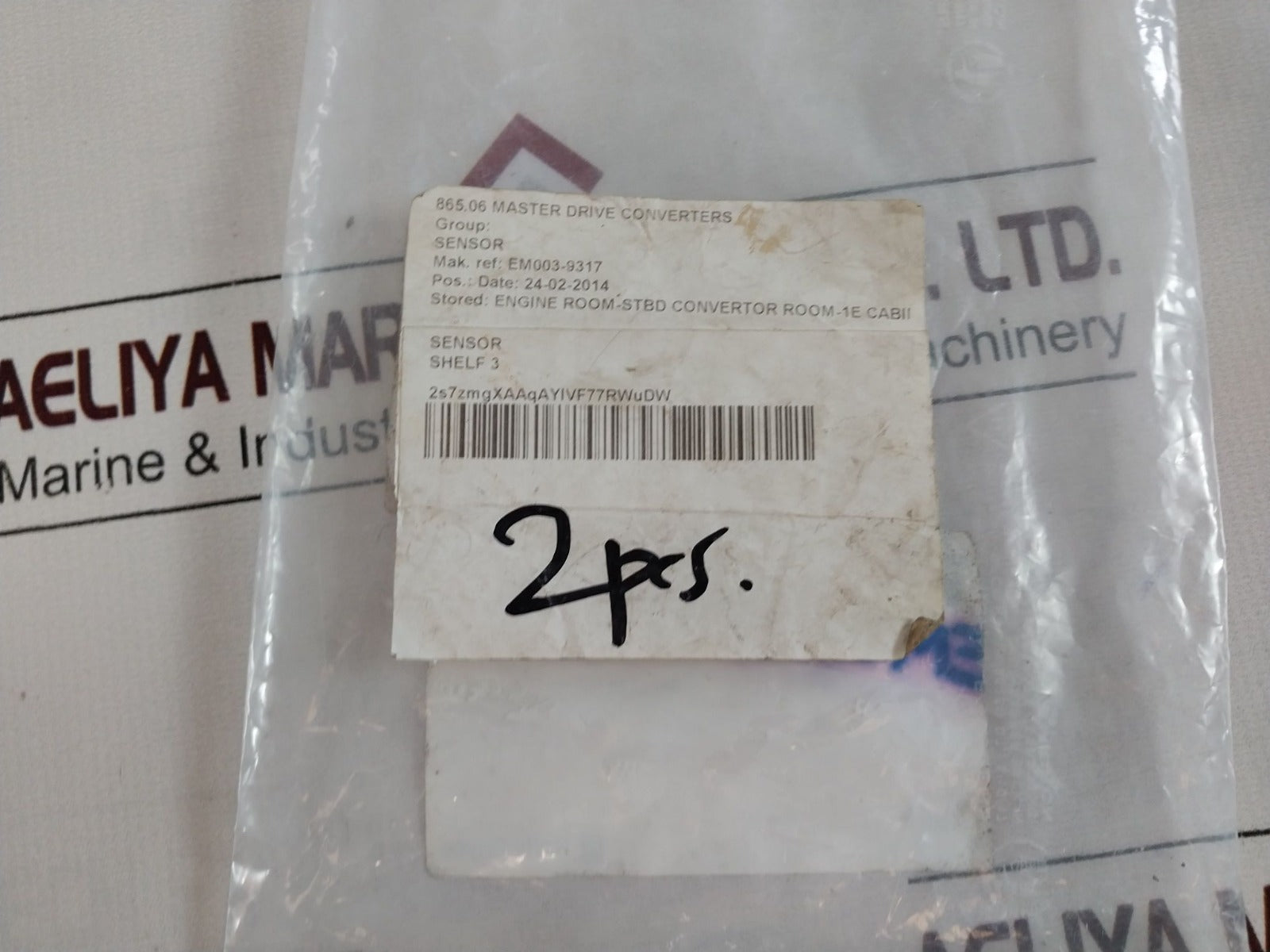 Rolls-royce Em003-9317 Sensor