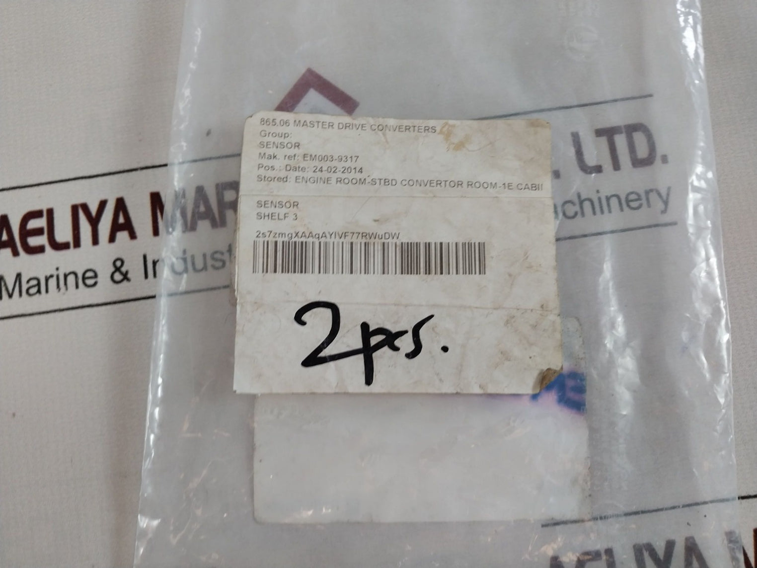 Rolls-royce Em003-9317 Sensor