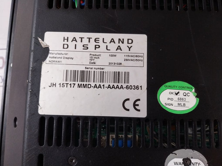 Rolls-royce Jh 15T17 Mmd-aa1-aaaa-60361 Hatteland Display