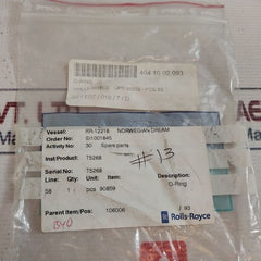 Rolls-royce Upr-90859 O-ring