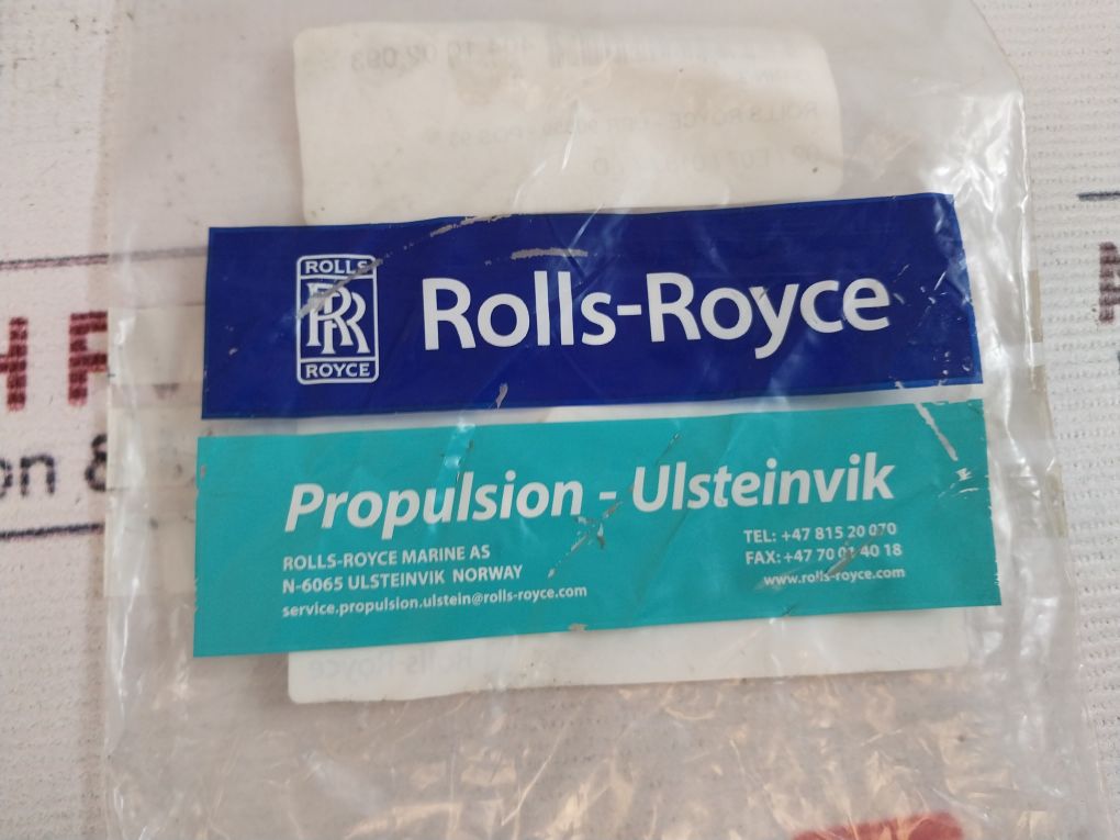 Rolls-royce Upr-90859 O-ring