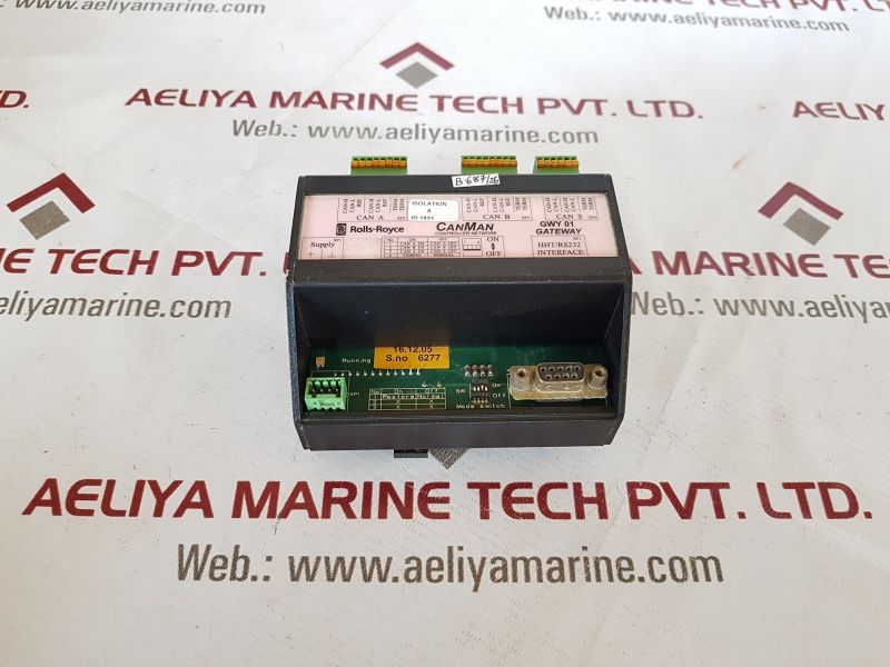 Rolls Royce Marine Gwy01 Gateway Canman Controller Network

