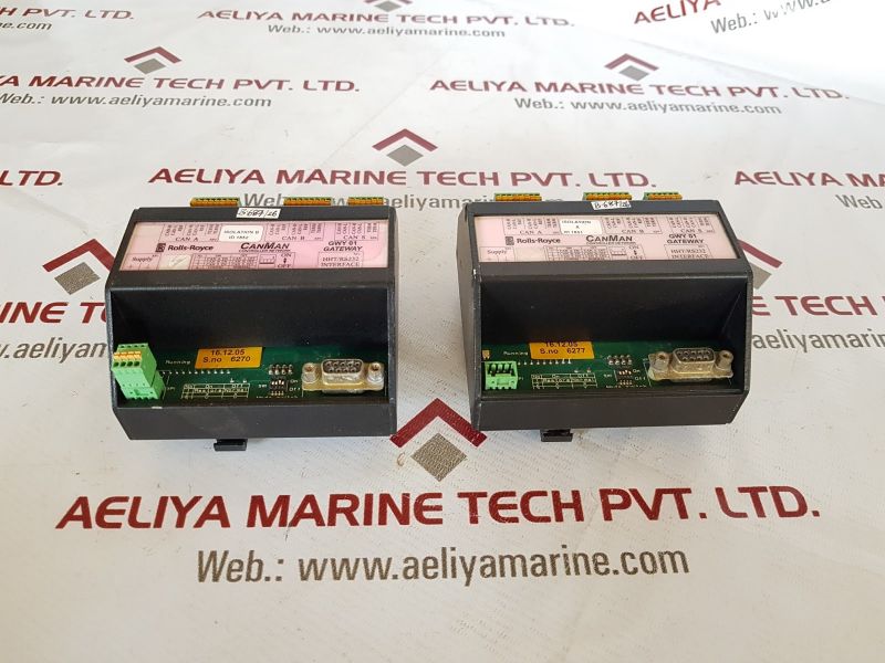 Rolls Royce Marine Gwy01 Gateway Canman Controller Network
