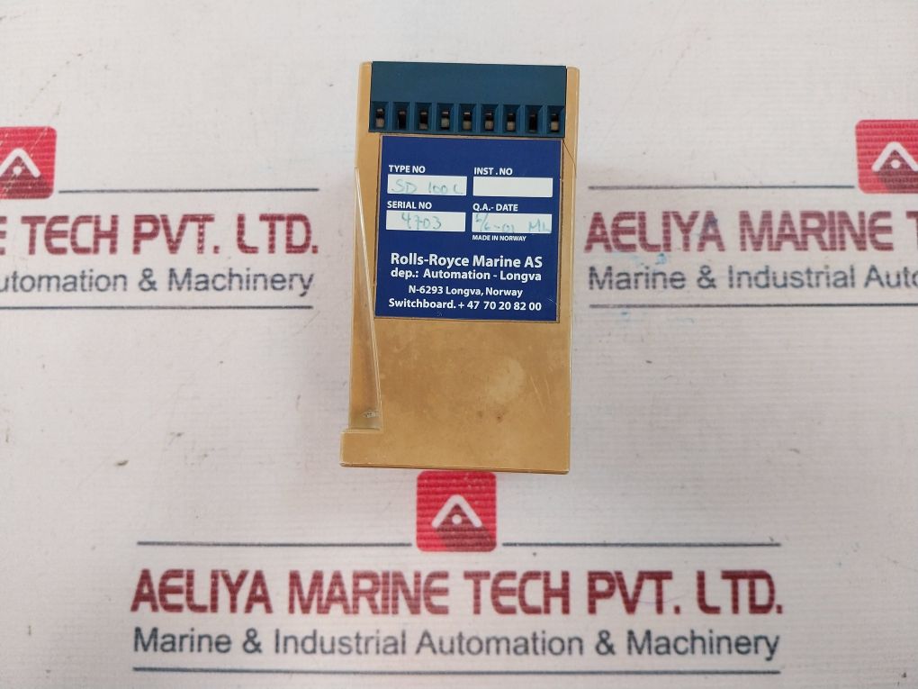 Rolls Royce Sd 100C Solenoid Driver