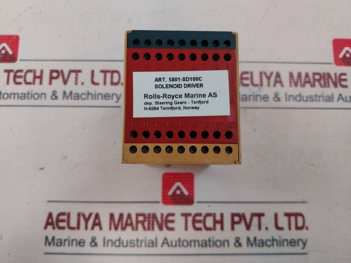 Rolls Royce Sd 100C Solenoid Driver