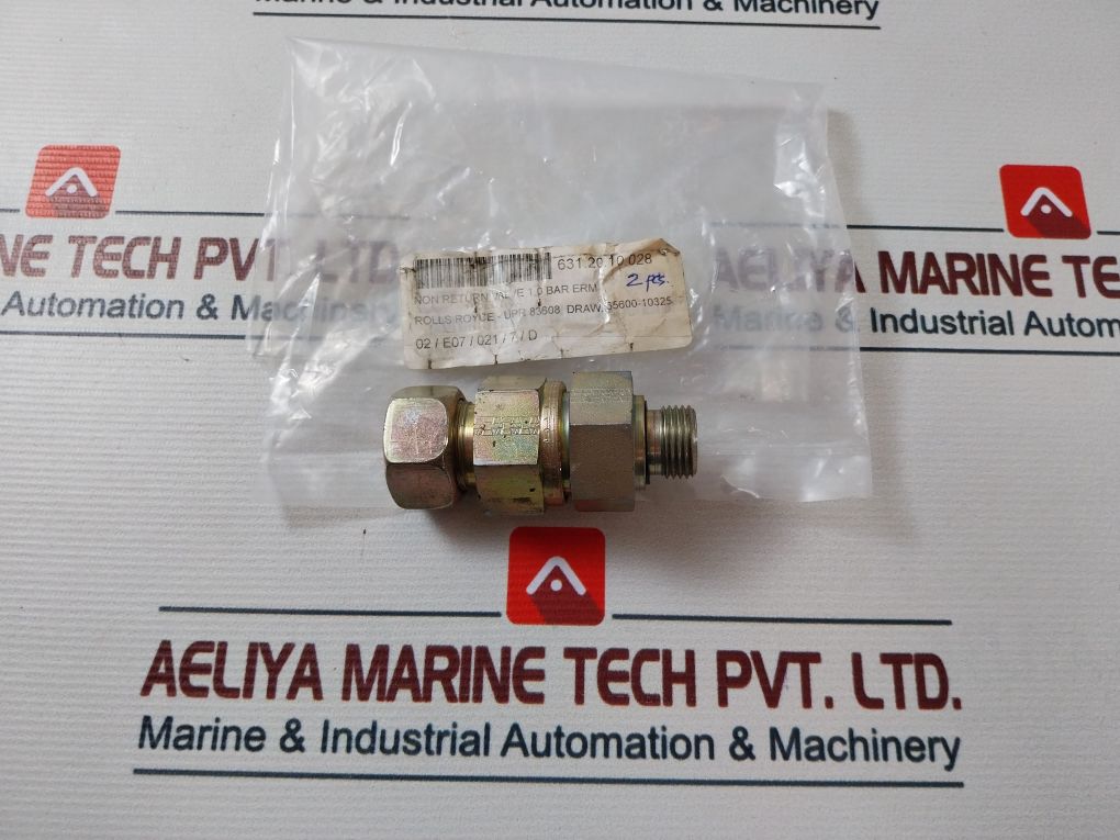 Rolls Royce Upr 83608 Non Return Valve