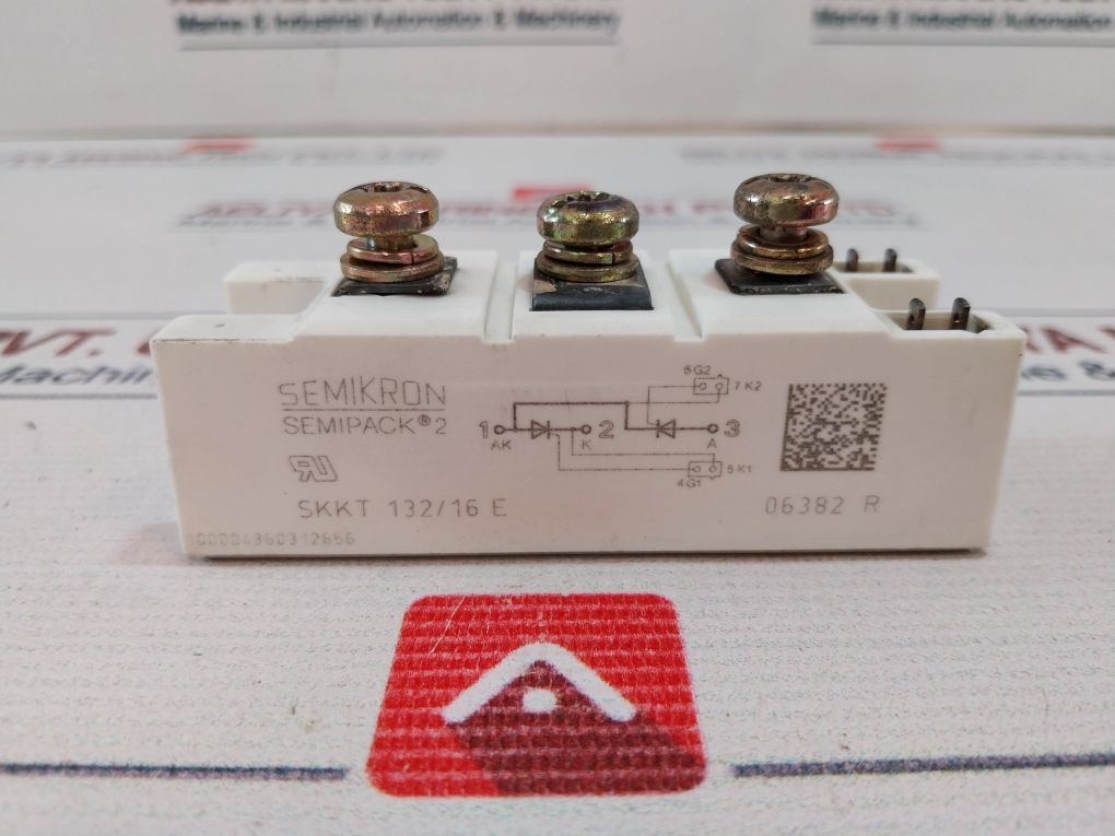 Semikron Skkt 132/16 E Thyristor / Diode Module