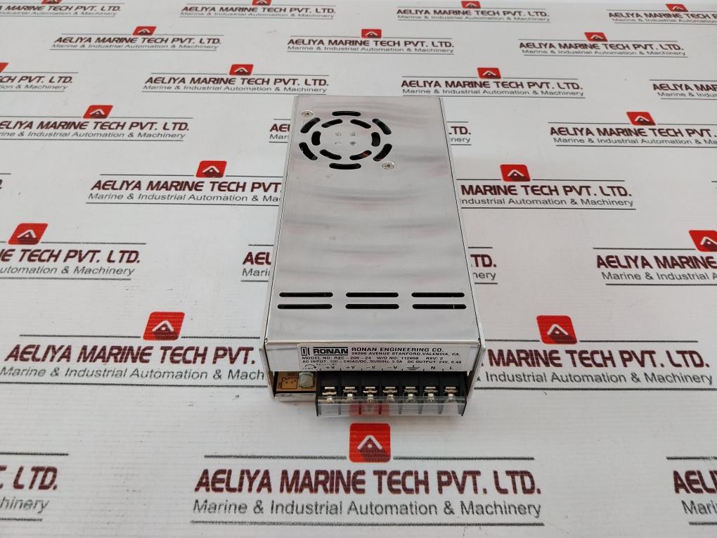 Ronan Rec-200-24 Power Supply 100-240Ac/Dc, 50/60Hz, 3.5A
