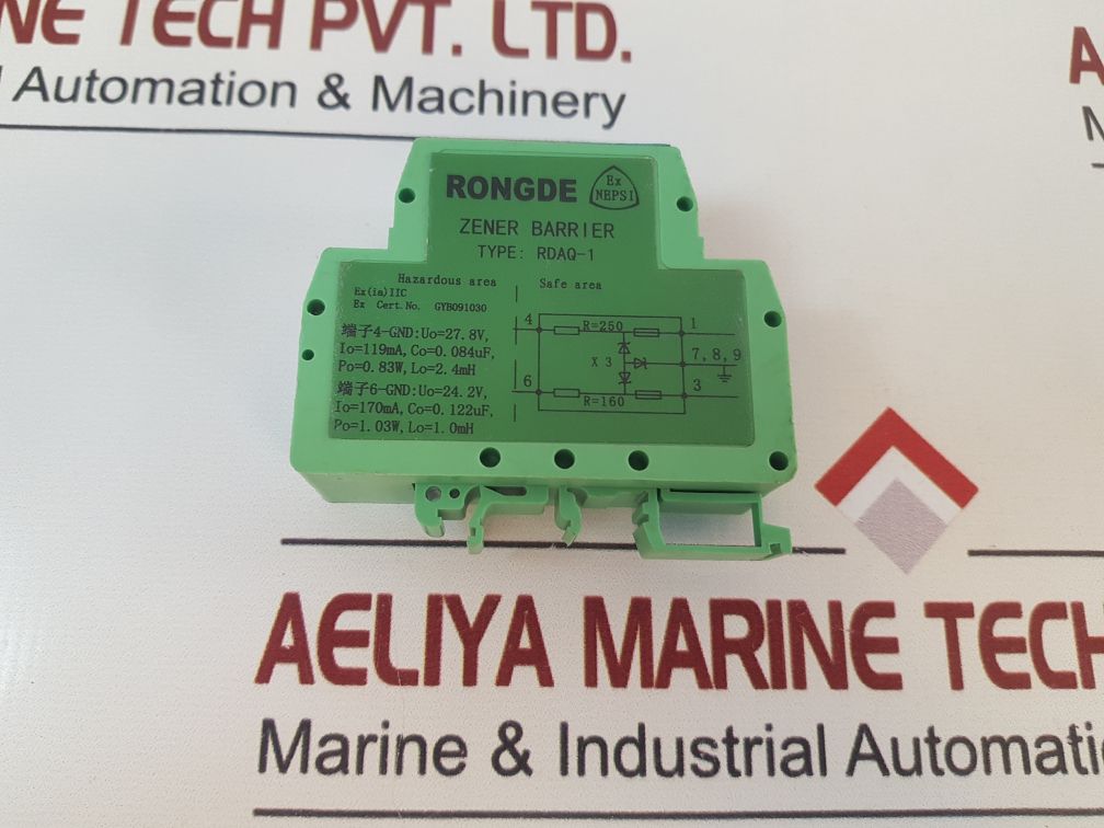 Rongde Rdaq-1 Zener Barrier
