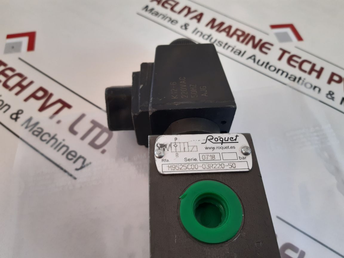 Roquet M9525C00-03R220-50 Solenoid Valve
