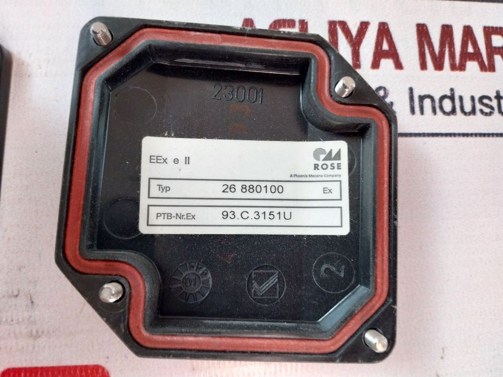Rose Systemtechnik 06 880100 Ex Enclosure 26 880100 Ex