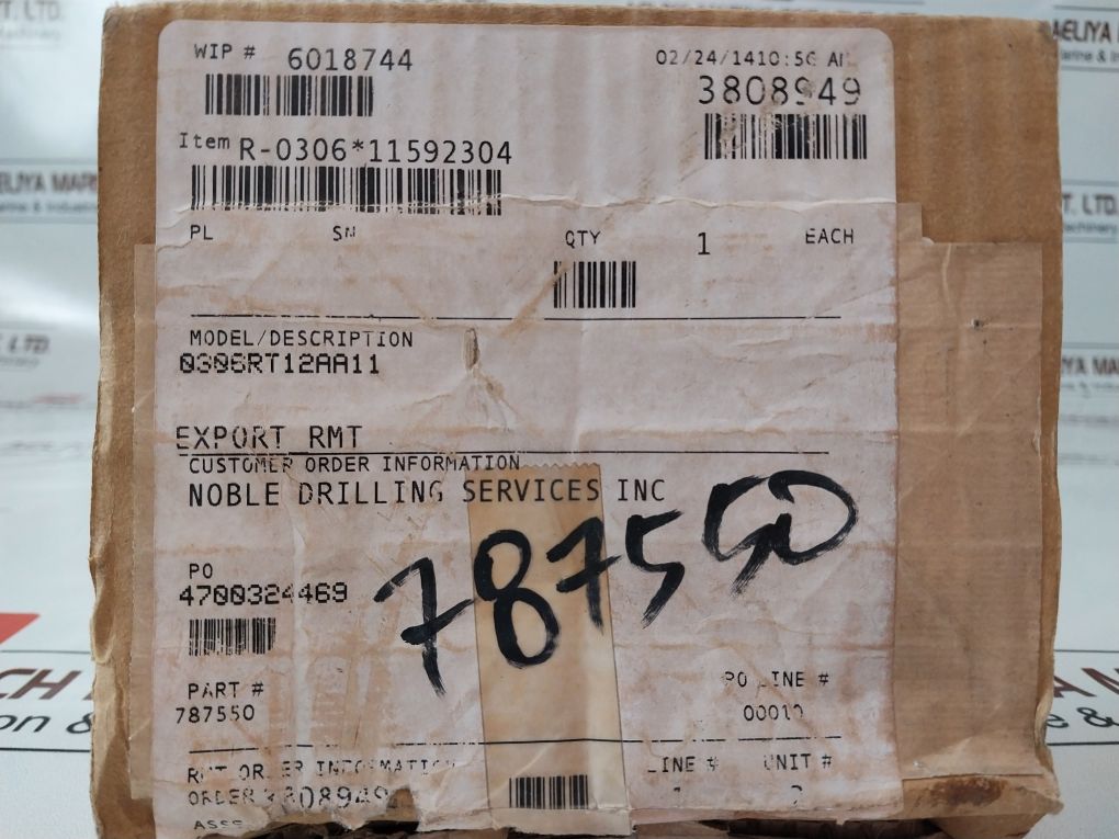 Rosemount C30611-1125-0000 Manifold Block And Bleed/Valve 0306Rt12Aa11