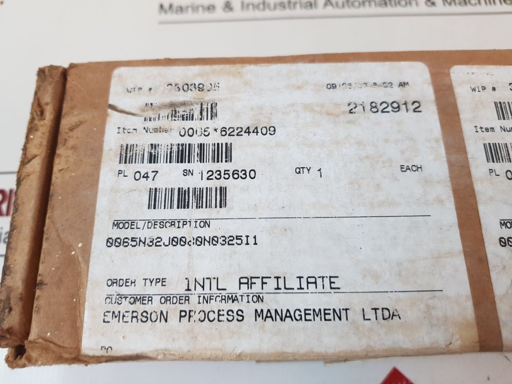 Rosemount 0065N32J0080N0325I1 Temperature Sensor