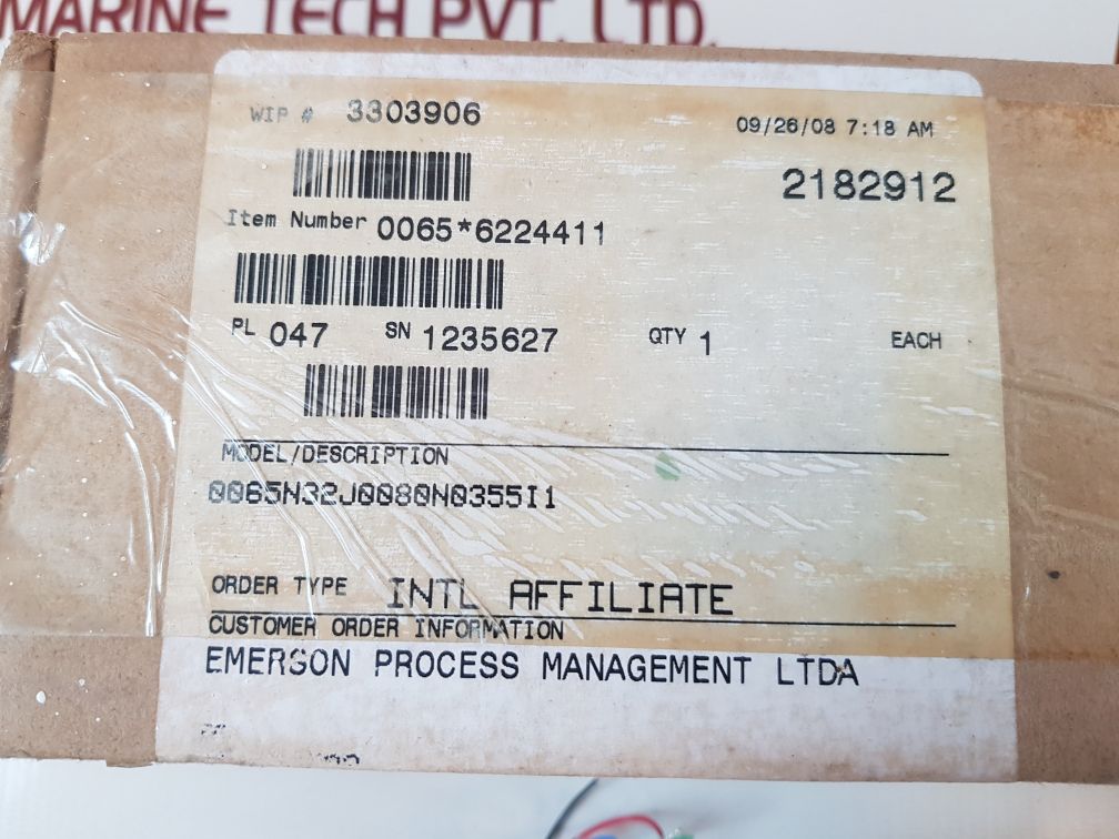 Rosemount 0065N32J0080N0355I1 Temperature Sensor