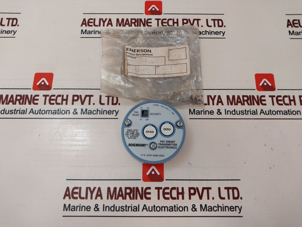 Rosemount 01151-0948-0002 Smart Transmitter Electronics
