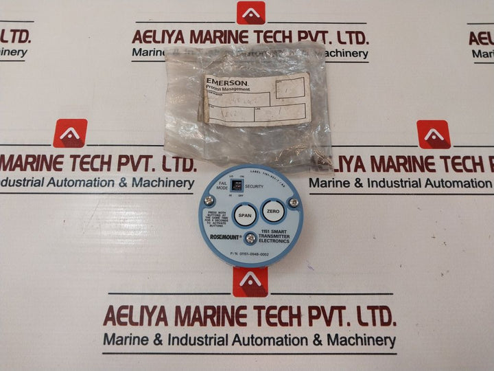 Rosemount 01151-0948-0002 Smart Transmitter Electronics